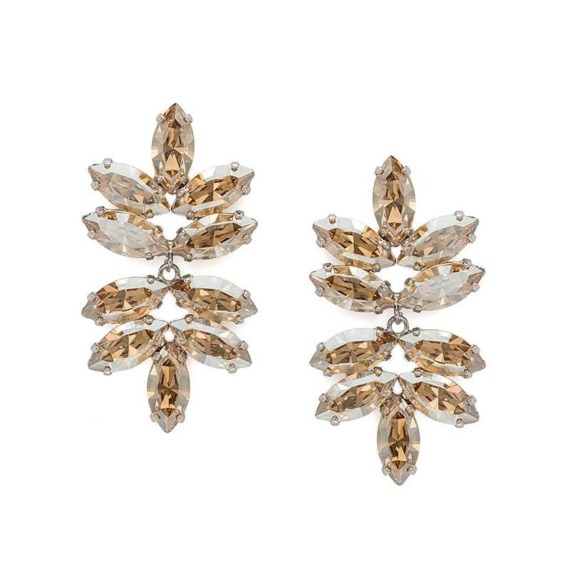 Earrings with Swarovski Beatrice Gold