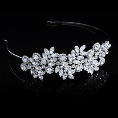 Bridal tiara with Swarovski  Crystal stones