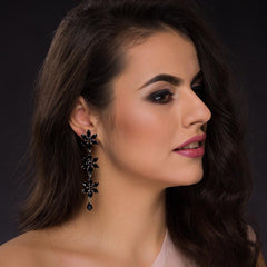 Black Purity Earrings
