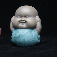 samll Fat monk statue Ceramic