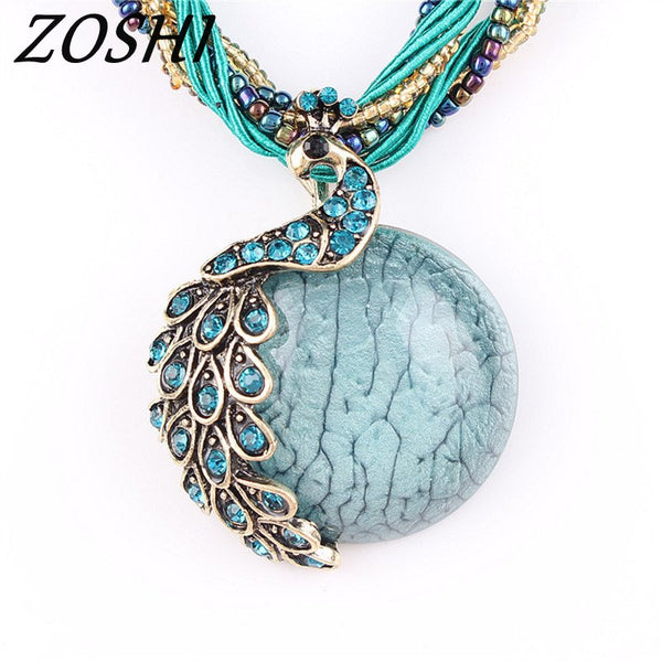 ZOSHI Blue natural crystal stone