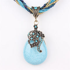 ZOSHI Blue natural crystal stone