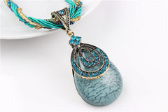 ZOSHI Blue natural crystal stone