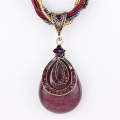 ZOSHI Blue natural crystal stone