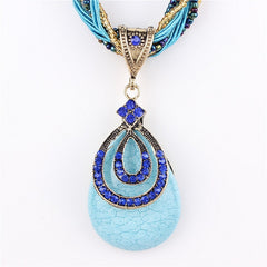ZOSHI Blue natural crystal stone