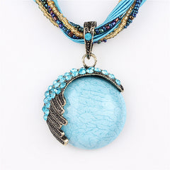 ZOSHI Blue natural crystal stone
