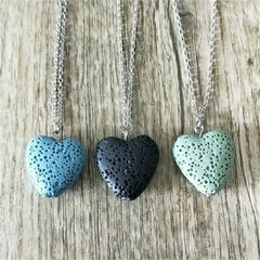 12 colors Heart Lava Stone