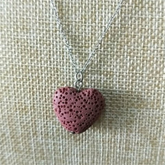 12 colors Heart Lava Stone