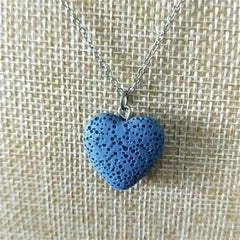 12 colors Heart Lava Stone