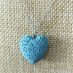 12 colors Heart Lava Stone
