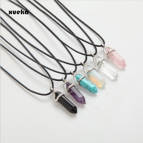 2017 Hexagonal Column Necklaces
